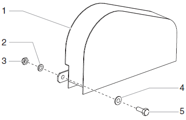 PowrTwin 4900XLT Belt Guard Assembly Parts